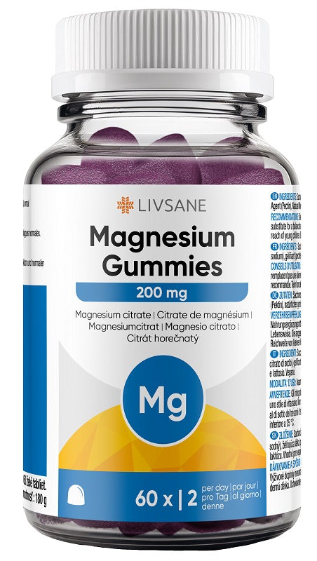 Livsane magnesium 60 gummies - Livsane magnesium 60 gummies