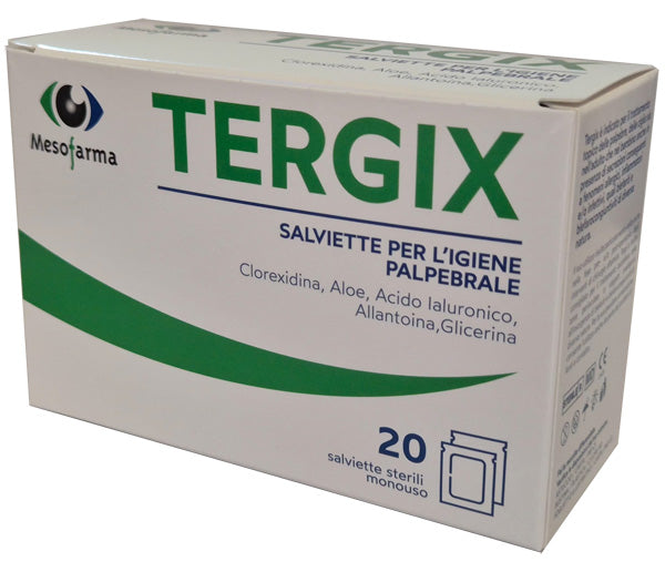 Salviettina monouso sterili tergix per il trattamento dellazona perioculare 20 pezzi - Salviettina monouso sterili tergix per il trattamento dellazona perioculare 20 pezzi