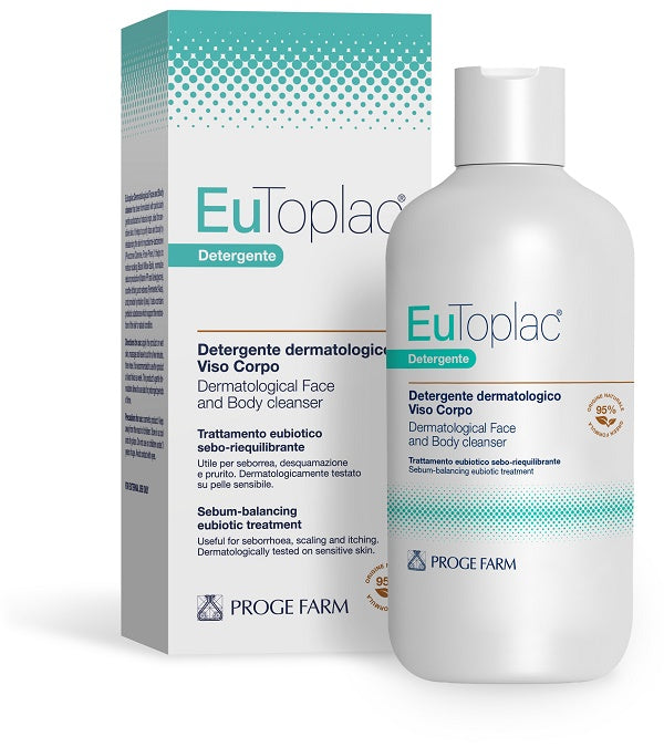 Eutoplac detergente dermatologico viso corpo 300 ml - Eutoplac detergente dermatologico viso corpo 300 ml