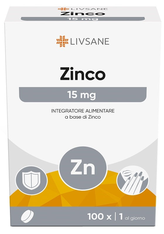 Livsane zinco 100 compresse - Livsane zinco 100 compresse