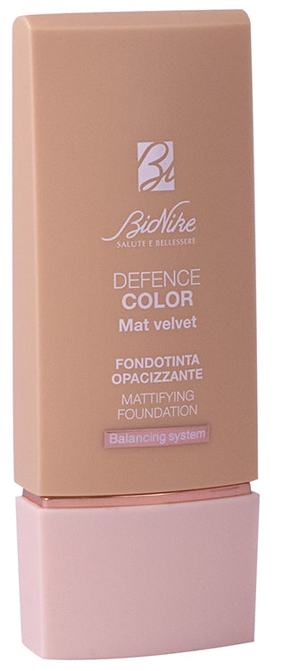 Defence color mat velvet fondotinta opacizzante 05 honey 30ml - Defence color mat velvet fondotinta opacizzante 05 honey 30ml