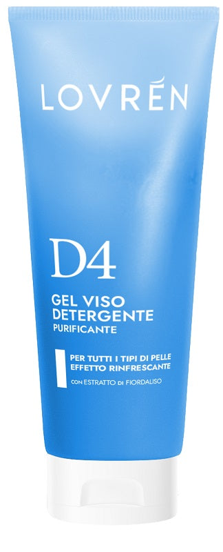 Lovren d4 gel detergente viso purificante 100 ml - Lovren d4 gel detergente viso purificante 100 ml