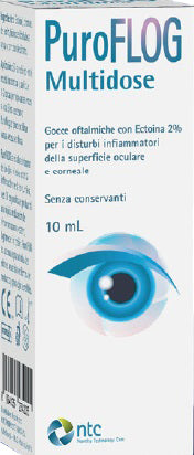 Puroflog multidose soluzione oftalmica 10 ml - Puroflog multidose soluzione oftalmica 10 ml