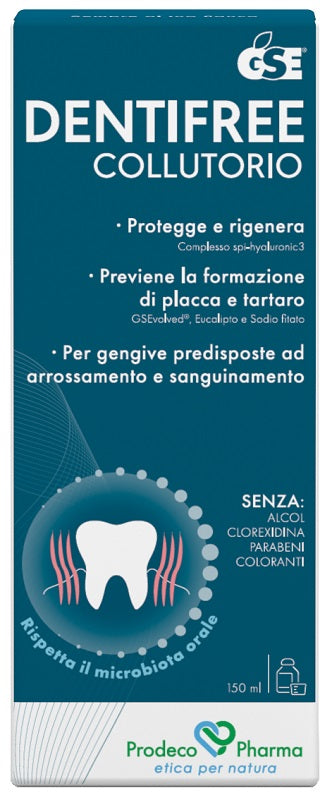 Gse dentifree collutorio 150 ml - Gse dentifree collutorio 150 ml