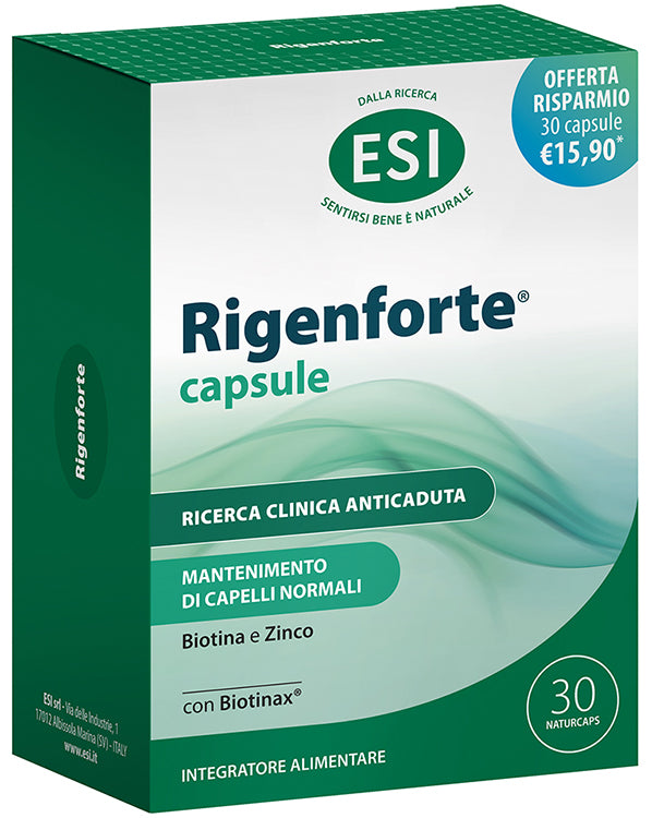 Esi rigenforte retard 30 naturcaps - Esi rigenforte retard 30 naturcaps