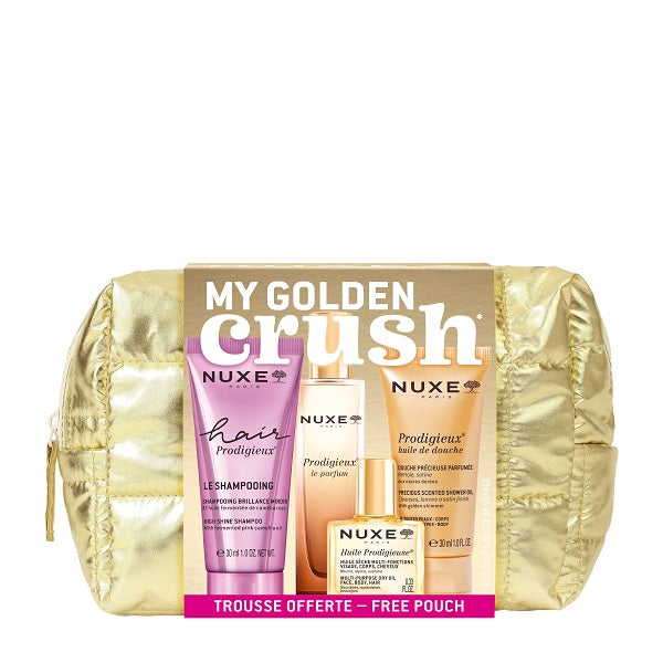 Nuxe trousse prodigieux 2026 1 wash hair prodigieuse 30 ml +1 huile prodigieuse 10 ml + 1 prodigeux le parfum 15 ml + 1shower gel progigeux 30 ml - Nuxe trousse prodigieux 2026 1 wash hair prodigieuse 30 ml +1 huile prodigieuse 10 ml + 1 prodigeux le parfum 15 ml + 1shower gel progigeux 30 ml
