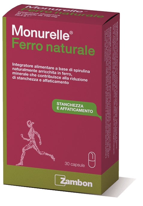 Monurelle ferro naturale 30 capsule - Monurelle ferro naturale 30 capsule
