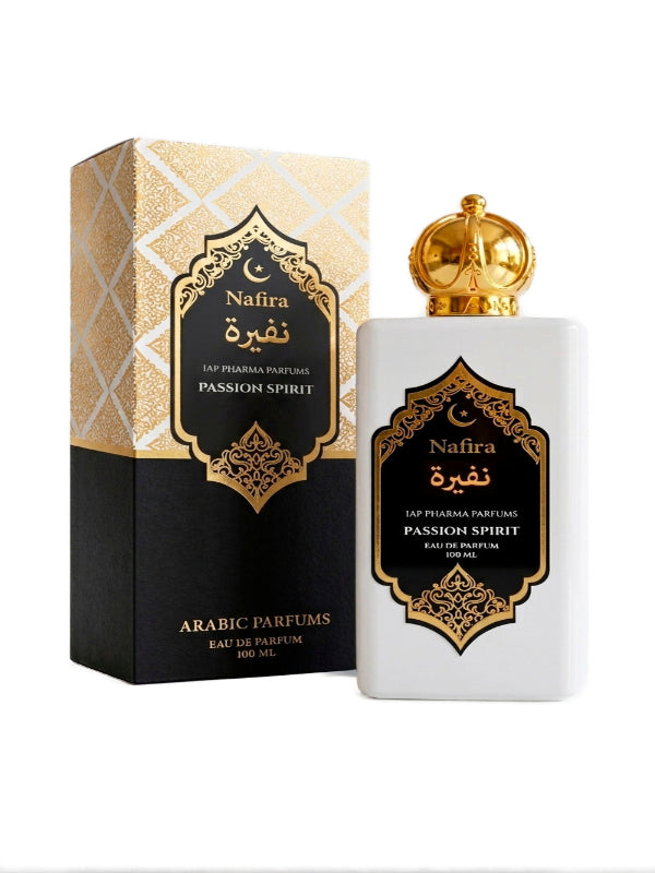 Frasco eau de parfum nafira passion spirit 100 ml - Frasco eau de parfum nafira passion spirit 100 ml