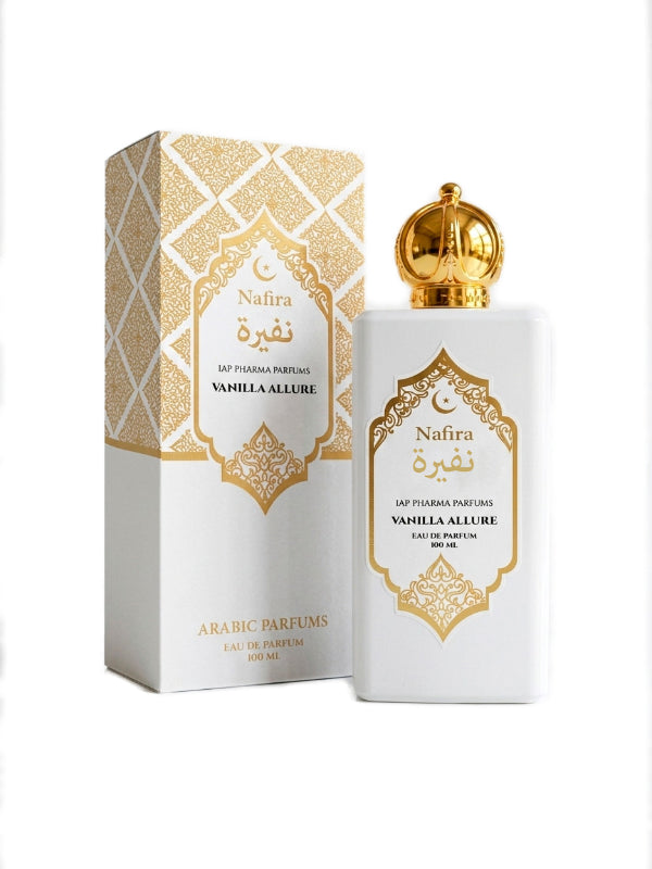Frasco eau de parfum nafira vanilla allure 100 ml - Frasco eau de parfum nafira vanilla allure 100 ml