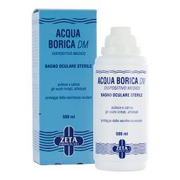 Acqua borica per bagno oculare sterile 500 ml - Acqua borica per bagno oculare sterile 500 ml