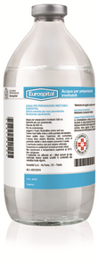 Acqua per preparazioni iniettabili (eurospital)*1 flacone 500 ml