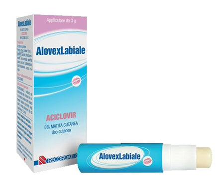 Alovexlabiale*matita cutanea 3 g 5% - Alovexlabiale*matita cutanea 3 g 5%