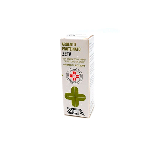 Argento proteinato (zeta farmaceutici)*bb gtt orl 10 ml 0,5% - Argento proteinato (zeta farmaceutici)*bb gtt orl 10 ml 0,5%