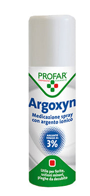 Argoxyn medicazione spray argento ionico 2,5% 125 ml - Argoxyn medicazione spray argento ionico 2,5% 125 ml