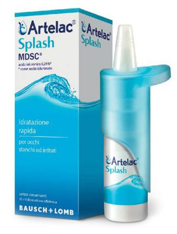 Artelac splash multidose gocce oculari flacone 10 ml - Artelac splash multidose gocce oculari flacone 10 ml