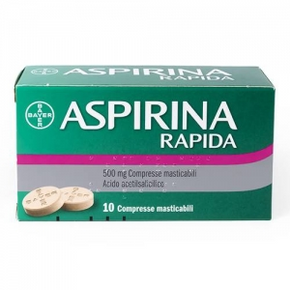 Aspirina rapida*10 cpr mast 500 mg