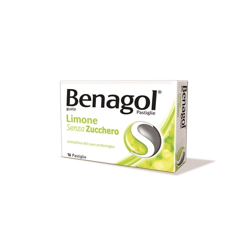 Benagol*16 pastiglie limone senza zucchero - Benagol*16 pastiglie limone senza zucchero