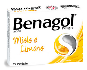 Benagol*24 pastiglie miele-limone