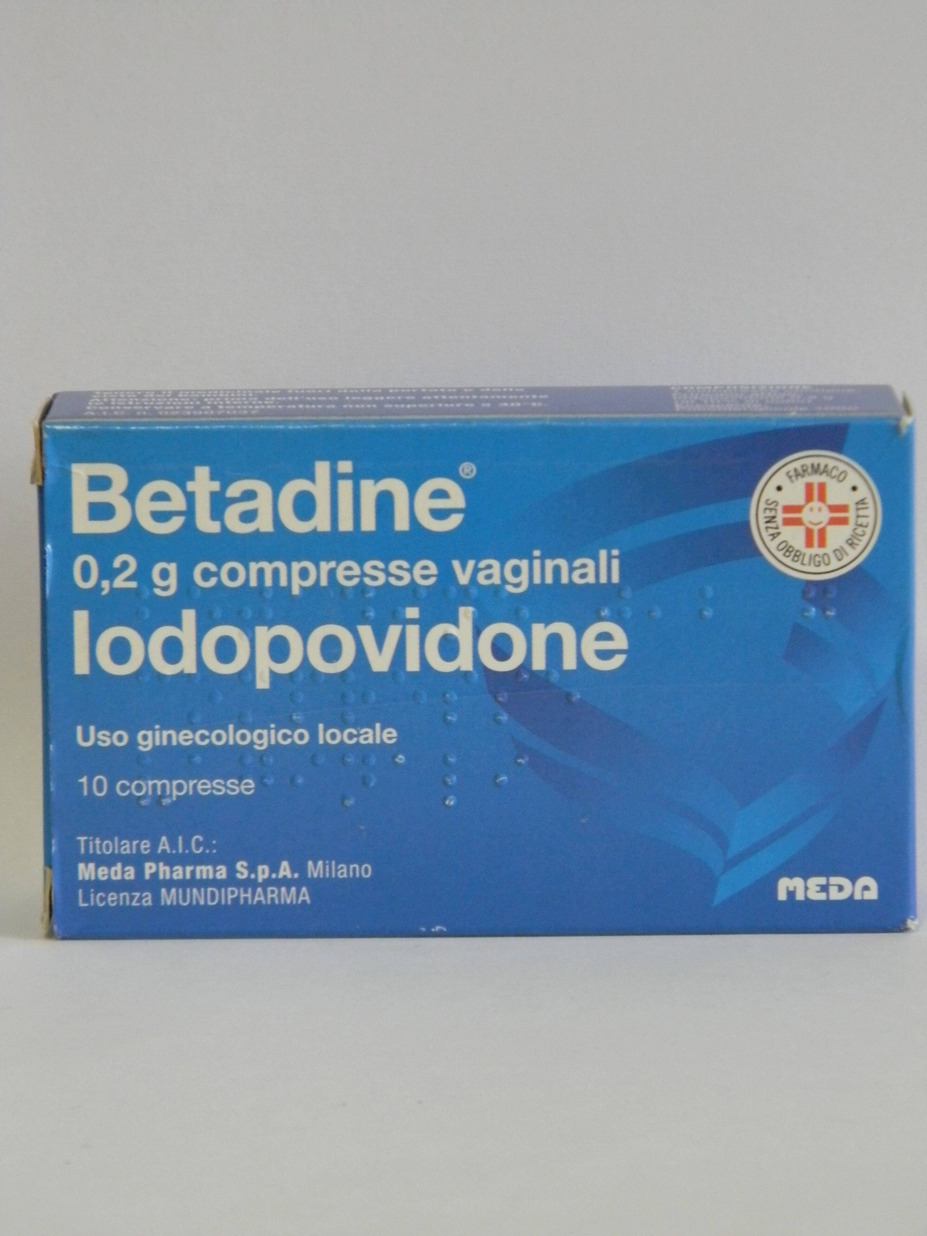 Betadine*10 cpr vag 200 mg - Betadine*10 cpr vag 200 mg