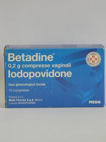 Betadine*10 cpr vag 200 mg
