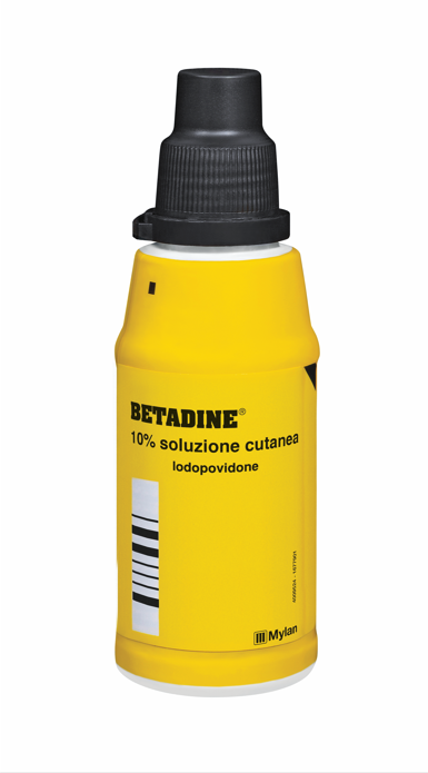 Betadine*soluz cutanea 1 flaconcino 120 ml 10% - Betadine*soluz cutanea 1 flaconcino 120 ml 10%