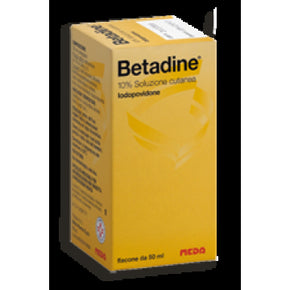 Betadine*soluz cutanea 50 ml 10%