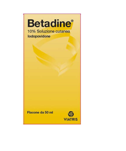 Betadine*soluz cutanea 50 ml 10% - Betadine*soluz cutanea 50 ml 10%