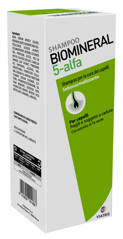 Biomineral 5 alfa shampoo 200 ml - Biomineral 5 alfa shampoo 200 ml