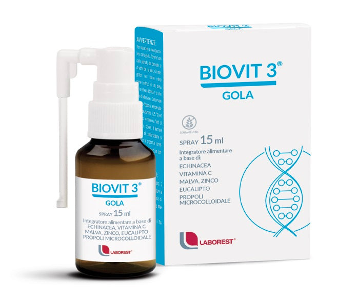 Biovit 3 gola 1 fiala 15 ml spray - Biovit 3 gola 1 fiala 15 ml spray