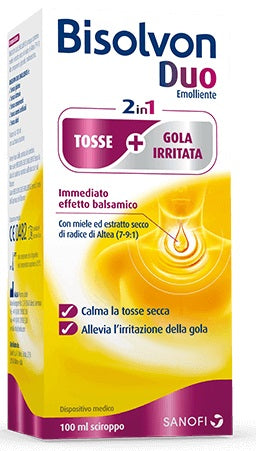 Bisolvon duo sciroppo emolliente 100 ml - Bisolvon duo sciroppo emolliente 100 ml