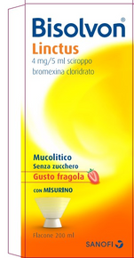 Bisolvon*sciroppo 200 ml 4 mg/5 ml aroma fragola