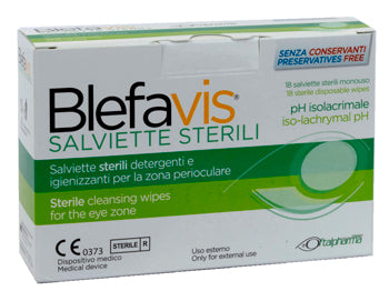 Blefavis salviette sterili 18 pezzi - Blefavis salviette sterili 18 pezzi