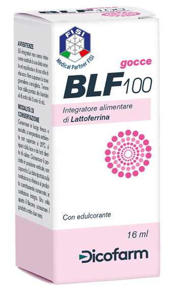 Blf100 gocce lattoferrina 16 ml - Blf100 gocce lattoferrina 16 ml