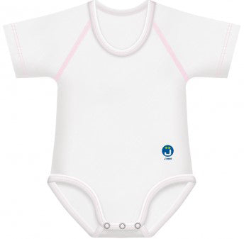 Body 0-36m bio cotton 4season d&d dinosauro rosa - Body 0-36m bio cotton 4season d&d dinosauro rosa