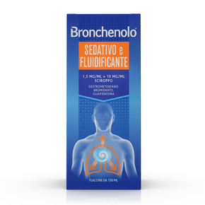 Bronchenolo sedativo e fluidificante*sciroppo 150 ml 1,5 mg/ml + 10 mg/ml