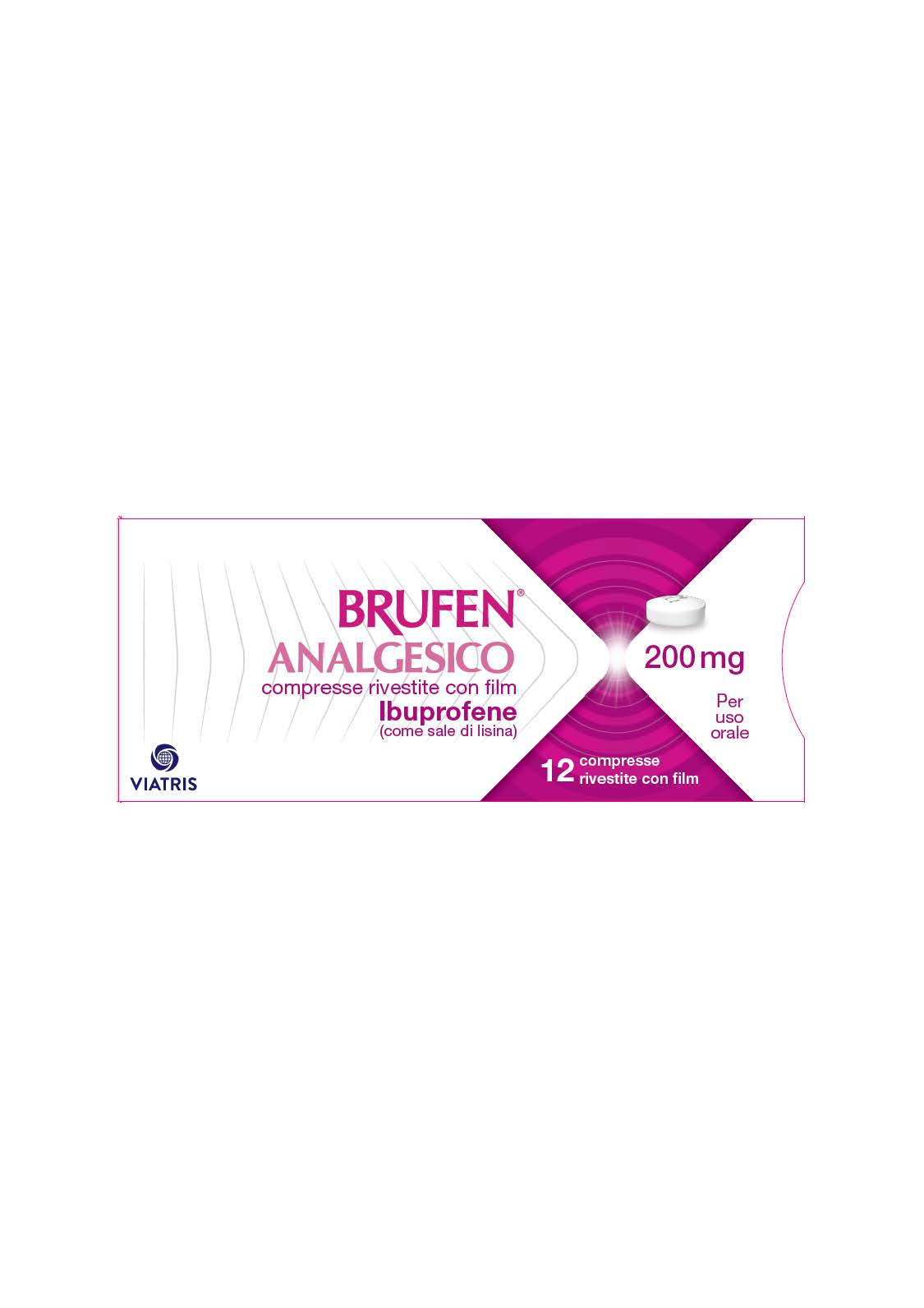 Brufen analgesico*12 cpr riv 200 mg - Brufen analgesico*12 cpr riv 200 mg