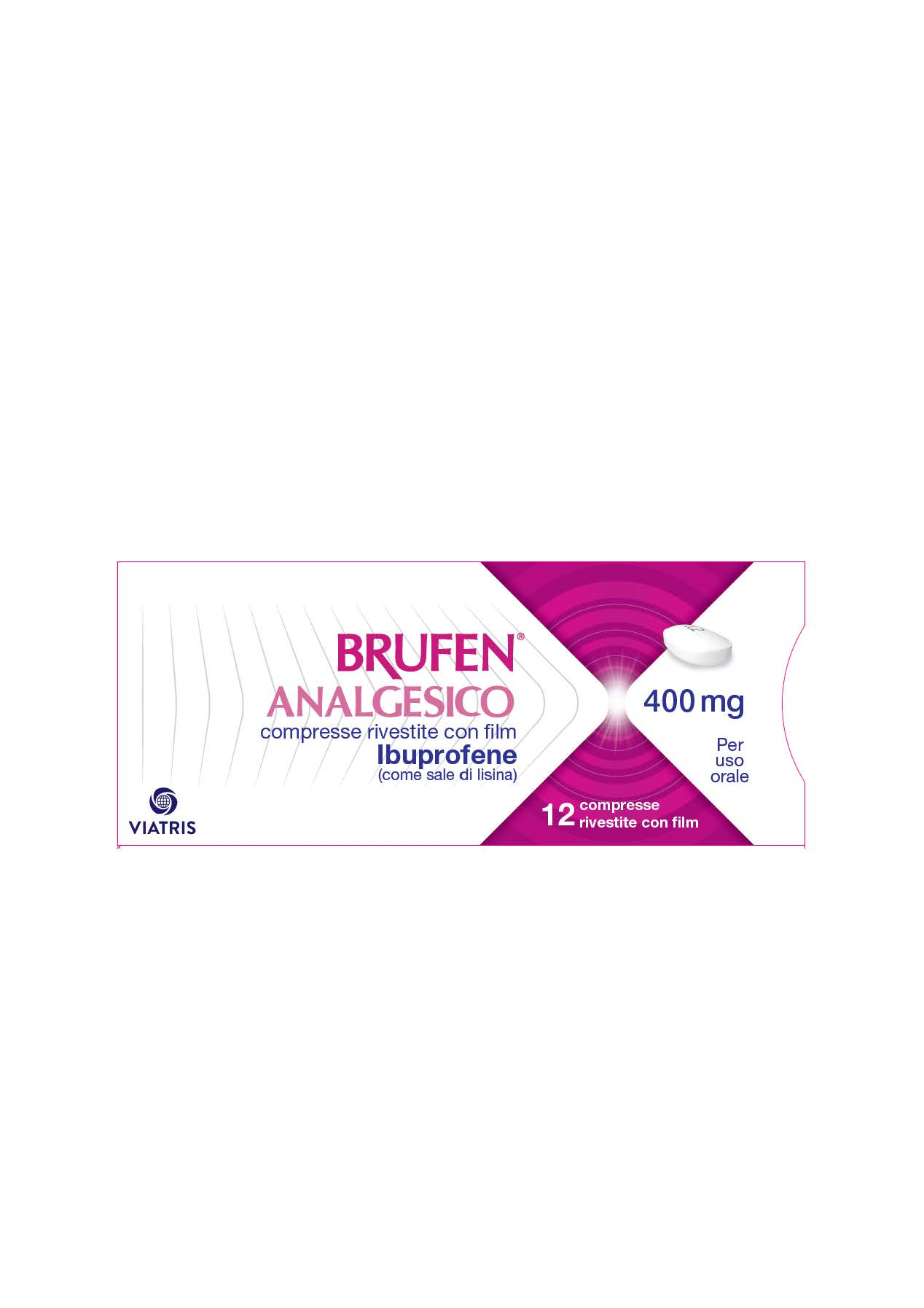 Brufen analgesico*12 cpr riv 400 mg - Brufen analgesico*12 cpr riv 400 mg