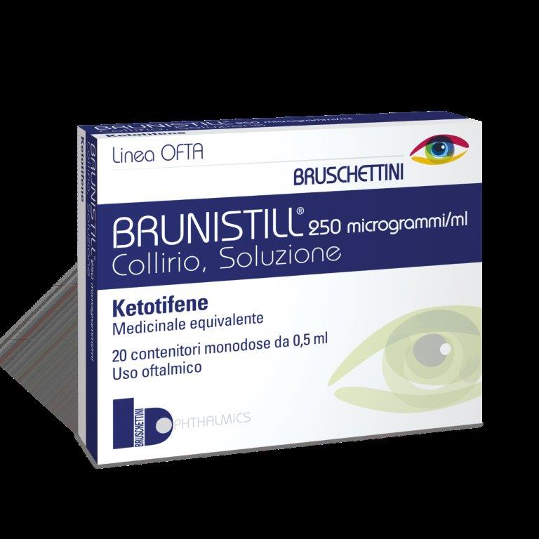 Brunistill*20 flaconcini collirio 0,5 ml 0,025% - Brunistill*20 flaconcini collirio 0,5 ml 0,025%