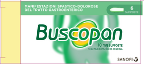 Buscopan*6 supp 10 mg