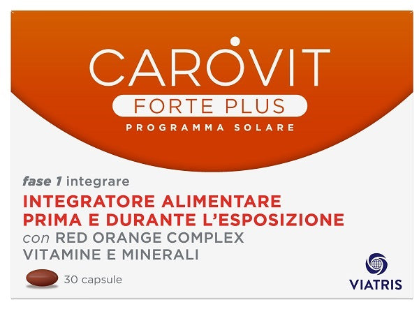 Carovit forte plus programma solare 30 capsule bl - Carovit forte plus programma solare 30 capsule bl