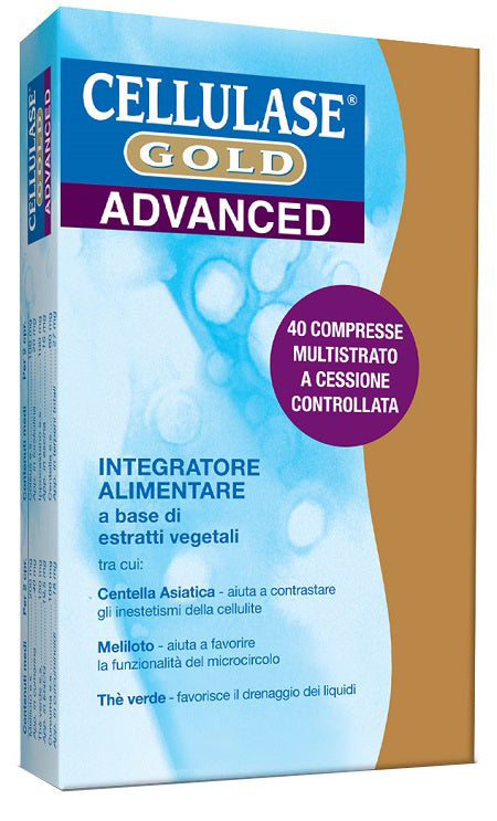 Cellulase gold advance 40 compresse - Cellulase gold advance 40 compresse