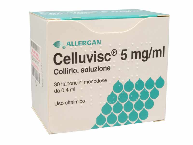 Celluvisc*30 monod collirio 0,4 ml 5 mg/ml - Celluvisc*30 monod collirio 0,4 ml 5 mg/ml