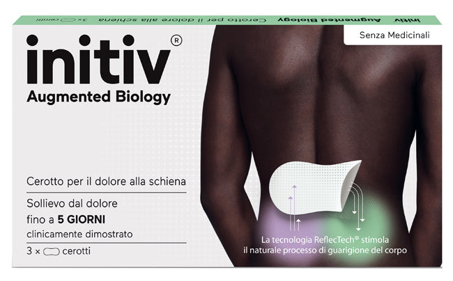 Cerotto dolore schiena initiv 3 pezzi - Cerotto dolore schiena initiv 3 pezzi