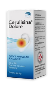 Cerulisina Dolore Gocce Auricolari 6 g 5% + 1%