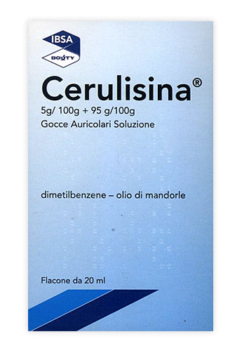 Cerulisina*gtt oto 20 ml 4,6 g/100 ml + 87 g/100 ml - Cerulisina*gtt oto 20 ml 4,6 g/100 ml + 87 g/100 ml