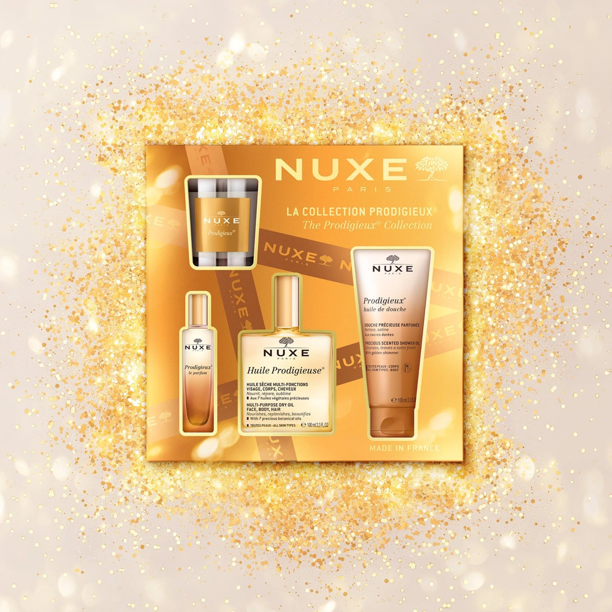 Nuxe cofanetto regalo Coffret Huile Prodigieux - La collezione Prodigieux - Nuxe cofanetto regalo Coffret Huile Prodigieux - La collezione Prodigieux