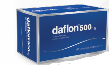 Daflon*120 cpr riv 500 mg - Daflon*120 cpr riv 500 mg