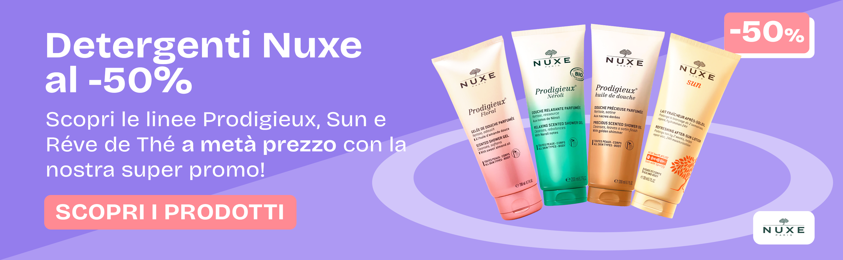 Promozione Detergenti Nuxe
