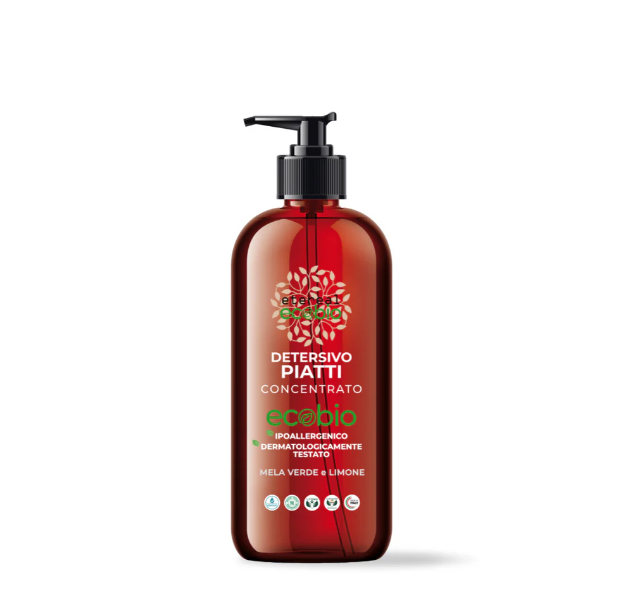 Etereal ecobio detersivo piatti concentrato 500 ml - Etereal ecobio detersivo piatti concentrato 500 ml