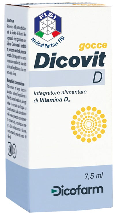 Dicovit d vitamina d3 7,5 ml - Dicovit d vitamina d3 7,5 ml